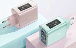 Ładowarka Acefast A45 1x USB-A 2x USB-C 3.6 A (A45 Cherry blossom) 5