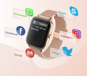 Smartwatch Naixues Różowy 2