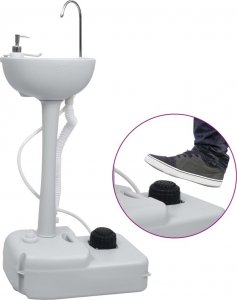 vidaXL vidaXL Przenośna toaleta kempingowa z umywalką i pojemnikiem na wodę 5