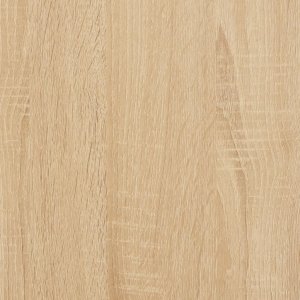 vidaXL vidaXL Rama łóżka, dąb sonoma, 120x200 cm, materiał drewnopochodny 8