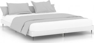 vidaXL vidaXL Rama łóżka, biała, 120x200 cm, materiał drewnopochodny 2