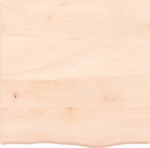 vidaXL vidaXL Półka, 60x60x4 cm, surowe lite drewno dębowe 2
