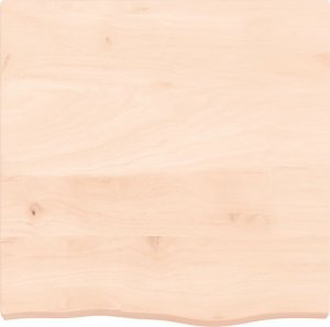vidaXL vidaXL Półka, 60x60x6 cm, surowe lite drewno dębowe 2