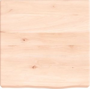 vidaXL vidaXL Półka, 40x40x6 cm, surowe lite drewno dębowe 2