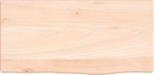 vidaXL vidaXL Półka, 40x20x4 cm, surowe lite drewno dębowe 2
