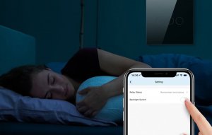 Avatto Dotykowy Włącznik Światła ZigBee Avatto ZTS02-EU-W1 Pojedynczy TUYA (biały) 4