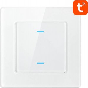 Avatto Dotykowy Włącznik Światła WiFi Avatto N-TS10-W2 Podwójny TUYA (biały) 1