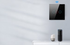 Avatto Dotykowy Włącznik Światła ZigBee Avatto ZTS02-EU-B2 Podwójny TUYA (czarny) 6