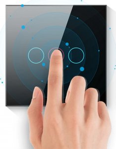 Avatto Dotykowy Włącznik Światła ZigBee Avatto ZTS02-EU-B2 Podwójny TUYA (czarny) 8