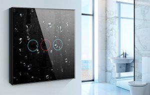 Avatto Dotykowy Włącznik Światła ZigBee Avatto ZTS02-EU-B1 Pojedynczy TUYA (czarny) 3