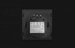 Avatto Dotykowy włącznik światła, WiFi, Podwójny, TUYA, czarny (TS02-EU-B2) 8