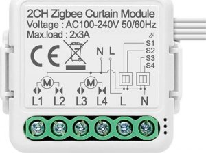 Avatto Inteligentny sterownik rolet ZigBee Avatto N-ZCSM01-2 TUYA 1