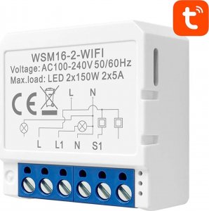 Avatto Inteligentny przełącznik dopuszkowy Wi-Fi WSM16-W2 TUYA 2