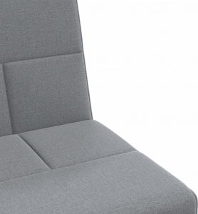 vidaXL vidaXL Sofa rozkładana L, jasnoszara, 255x140x70 cm, tkanina 8