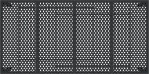 vidaXL vidaXL Stół ogrodowy, antracytowy, 200x100x72 cm, stal 5