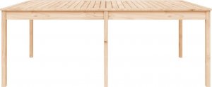 vidaXL vidaXL Stół ogrodowy, 203,5x100x76 cm, lite drewno sosnowe 5