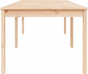 vidaXL vidaXL Stół ogrodowy, 203,5x100x76 cm, lite drewno sosnowe 6