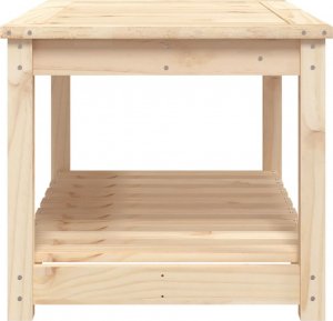 vidaXL vidaXL Stolik ogrodowy, 82,5x50,5x45 cm, lite drewno sosnowe 6