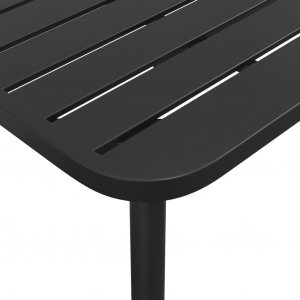 vidaXL vidaXL Stolik ogrodowy, antracytowy, 200x100x71 cm, stalowy 6