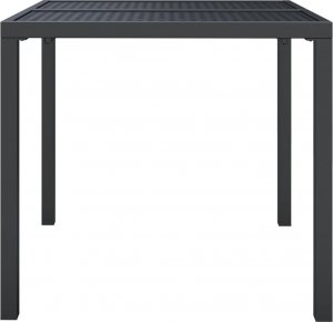 vidaXL vidaXL Stolik ogrodowy, antracytowy, 80x80x72 cm, stal 4