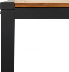 vidaXL vidaXL Stół ogrodowy z nogami w kształcie U, 200x90x75 cm, akacja 7