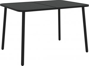 vidaXL vidaXL Stół ogrodowy, antracytowy, 110x80x71 cm, stalowy 2