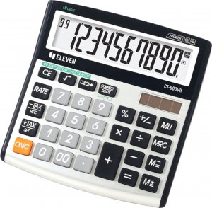 Kalkulator Eleven Eleven Kalkulator CT500VII, szara, biurkowy, 10 miejsc 1