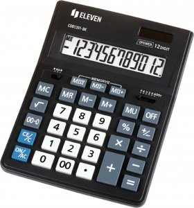 Kalkulator Eleven Eleven Kalkulator CDB1201-BK, czarna, biurkowy, 12 miejsc 1