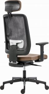 Krzesło biurowe Powerton Powerton Ergonomiczny fotel biurowy Lucie, Beż 4