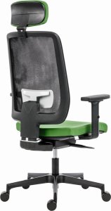 Krzesło biurowe Powerton Powerton Ergonomiczny fotel biurowy Lucie, Zielony 4