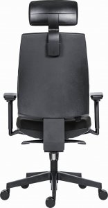 Krzesło biurowe Powerton Powerton Ergonomiczny fotel biurowy Jana, Czarny 5