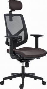 Krzesło biurowe Powerton Powerton Ergonomiczny fotel biurowy Tina, Szary 2