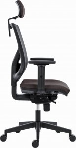 Krzesło biurowe Powerton Powerton Ergonomiczny fotel biurowy Tina, Szary 3