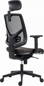 Krzesło biurowe Powerton Powerton Ergonomiczny fotel biurowy Tina, Szary 4