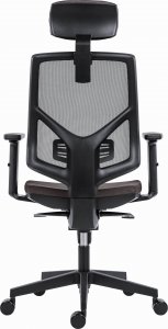 Krzesło biurowe Powerton Powerton Ergonomiczny fotel biurowy Tina, Szary 5