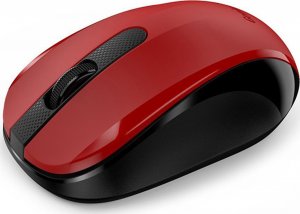 Mysz Genius Genius Mysz NX-8008S, 1200DPI, 2.4 [GHz], optyczna, 3kl., bezprzewodowa USB, czerwona, 1 szt AA 3