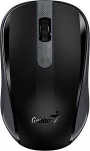 Mysz Genius Genius Mysz NX-8008S, 1200DPI, 2.4 [GHz], optyczna, 3kl., bezprzewodowa USB, czarno-szary, 1 szt AA 2