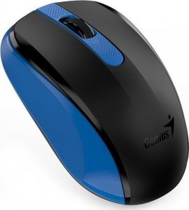 Mysz Genius Genius Mysz NX-8008S, 1200DPI, 2.4 [GHz], optyczna, 3kl., bezprzewodowa USB, niebieska, 1 szt AA 1