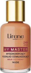 Lirene LIRENE_My Master High Coverage Foundation wysoko kryjący podkład odmładzający Nude 30ml 1