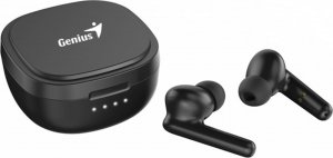 Mikrofon Genius Genius HS-M910BT, mikrofon, zmiana utworu, czarna, 2.0, etui z ładowarką, sport typ USB-C 3