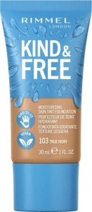 Rimmel  RIMMEL_Kind &amp; Free Skin Tint Moisturising Foundation podkład nawilżający 103 True Ivory 30ml 1