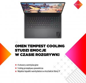 Laptop HP HP OMEN 16 QHD Ryzen 9 6900HX 32GB 1TB RTX 3070 Ti 165Hz Win11 7