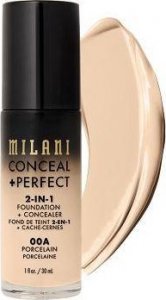 Milani MILANI_Conceal + Perfect 2in1 Foudation + Concealer podkład + korektor 00A Porcelain 30ml 1