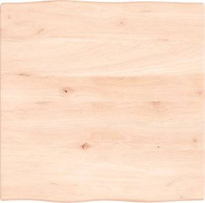 vidaXL vidaXL Blat biurka, 60x60x2 cm, surowe lite drewno dębowe 1