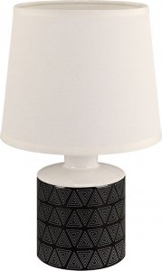 Lampa stołowa STRUHM Lampka stołowa TOPIK E14 WHITE/BLACK 1