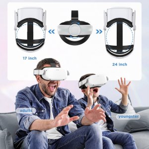 Gogle VR Joyroom Joyroom Oculus Quest 2 Regulowana Elastyczna Opaska JR-QS1 11