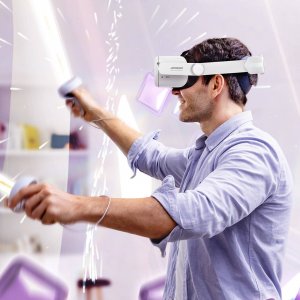 Gogle VR Joyroom Joyroom Oculus Quest 2 Regulowana Elastyczna Opaska JR-QS1 13