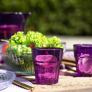 Trend Glass Szklanki do wody i napojów Gigi ombre fioletowe 280 ml 7