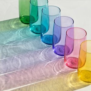 Trend Glass Szklanki do wody i napojów Penelope Vibrant Joy 520 ml 5