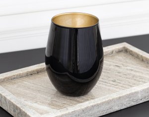 Trend Glass Szklanki do napojów czarno-złote Phoebe Great Gatsby 624 ml 5